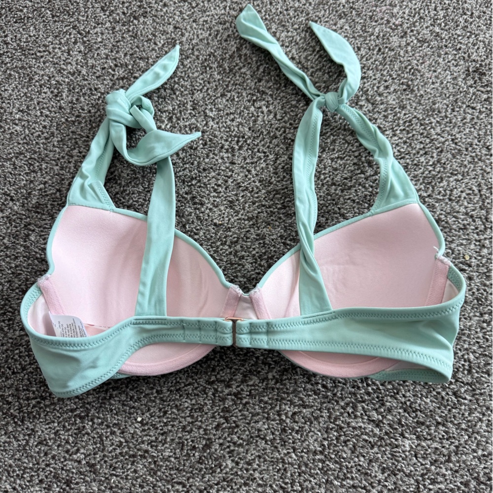 Mint Green Bikini Top - Picture 2 of 3
